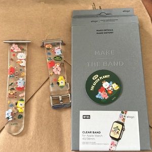 Elago BT21 clear Apple Watch band 40/38 mm